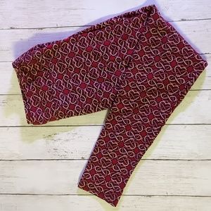 LuLaRoe Tall & Curvy Cute Leggings with Hearts